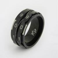 Row Counter Rings black size 9 (19 мм)
