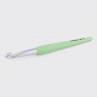 Single Ended Crochet Hook Waves Silver 5,5мм