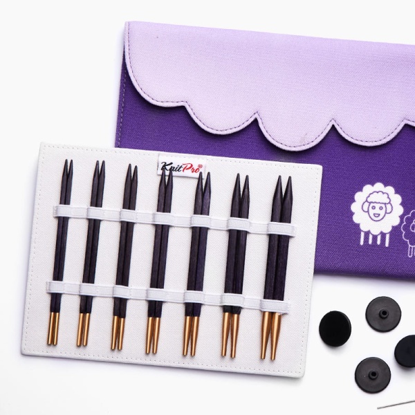 J’ADORE CUBICS DELUXE INTERCHANGEABLE CIRCULAR NEEDLE SET