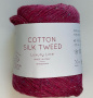 COTTON SILK TWEED rosa