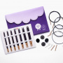 J’ADORE CUBICS DELUXE INTERCHANGEABLE CIRCULAR NEEDLE SET