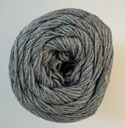 COTTON SILK TWEED grigio