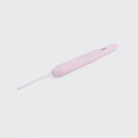 Single Ended Crochet Hook Waves Silver 5,5мм