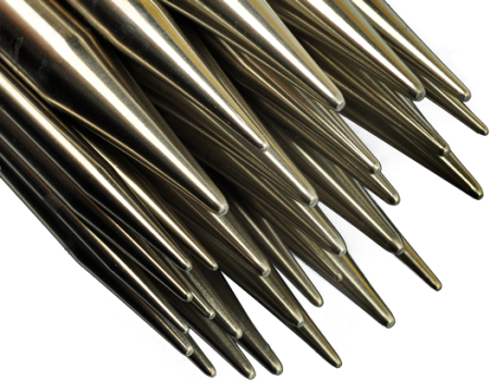 7505-4 TWIST IC Lace Tips - 5" (13 cm) 3,5mm