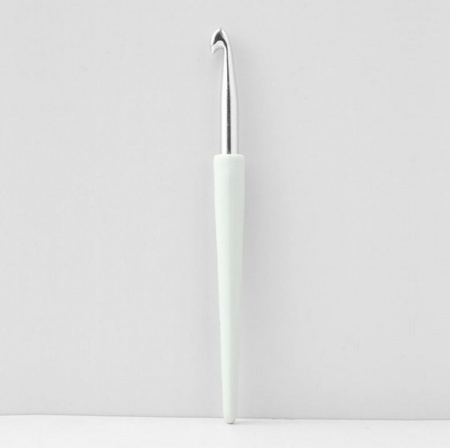 Single Ended Crochet Hook Waves Silver 7мм