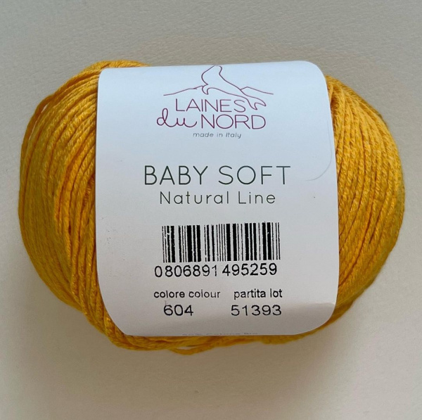 BABY SOFT giallo arancio