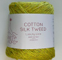 COTTON SILK TWEED giallo-verde