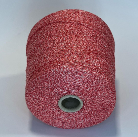 MOULINE MIX bianco corallo