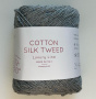 COTTON SILK TWEED grigio