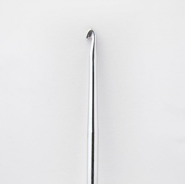 Full Body Single Ended Crochet Hook Steel  -  1,5мм