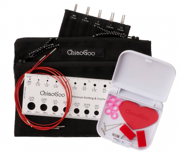 7400-M TWIST IC Lace Set - 4" (10 cm) 1,5-2,5 mm