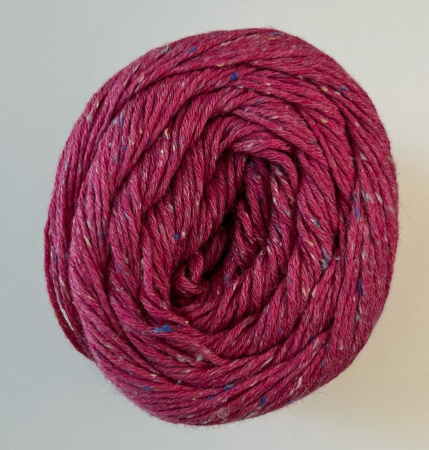 COTTON SILK TWEED rosa